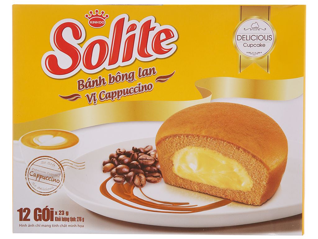 Bánh cappuccino Solite 12 cáix23g giá tốt tại Bách hoá XANH