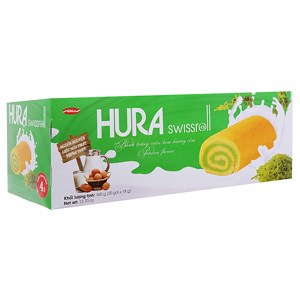 Bánh bông lan cuộn Hura