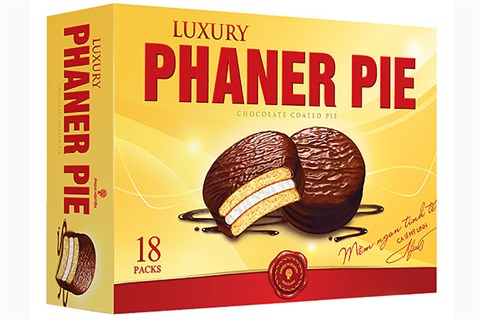 Bánh bông lan Phaner Pie hộp 504g