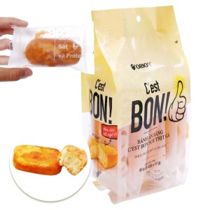 Bánh bông lan sợi thịt gà Orion C'est Bon gói 85g (5 bánh)
