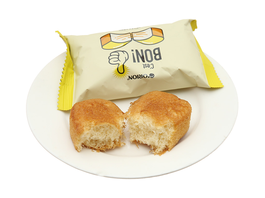Bánh ăn sáng sợi thịt gà Orion C'est Bon gói 255g (15 bánh) 6