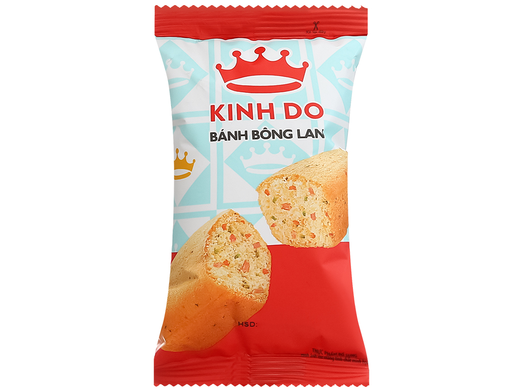 Bánh bông lan giăm bông rau củ Kinh Đô 85g tại Bách hóa XANH