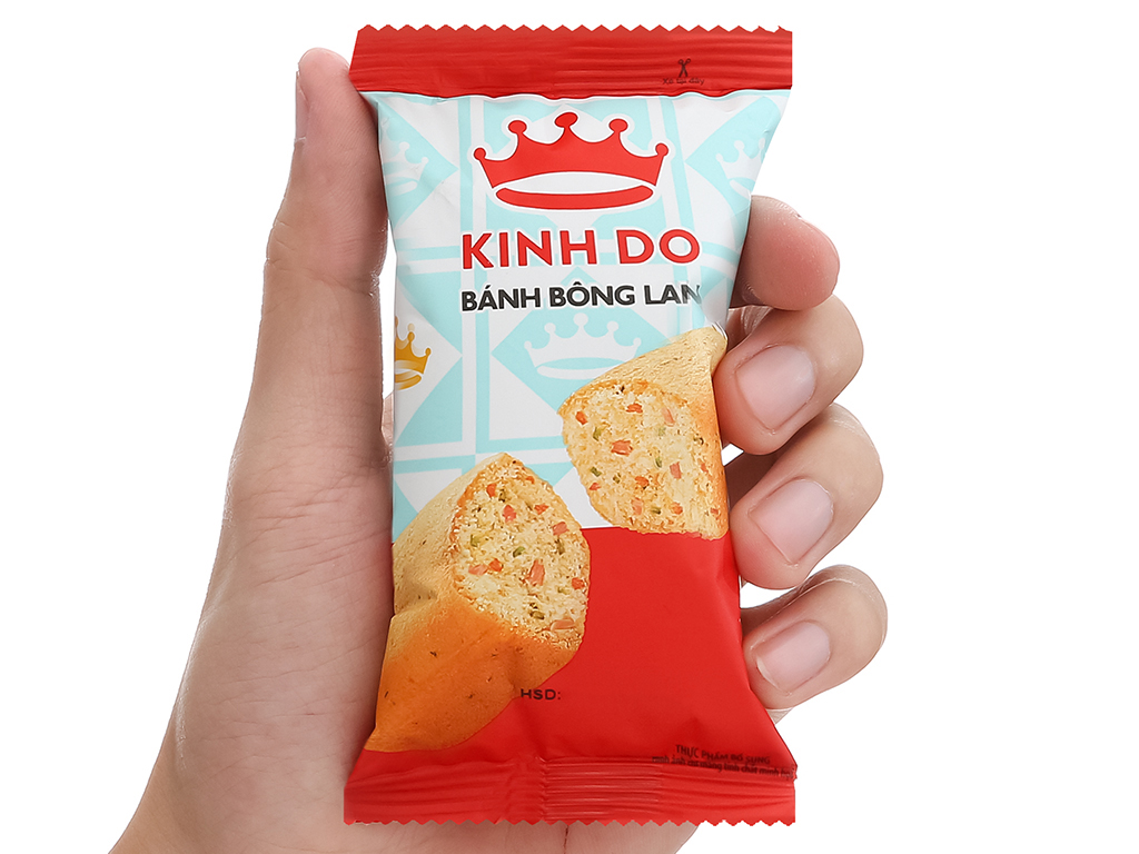 Bánh bông lan giăm bông rau củ Kinh Đô 85g tại Bách hóa XANH