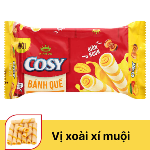 Bánh quế vị xoài xí muội Cosy 117.6g