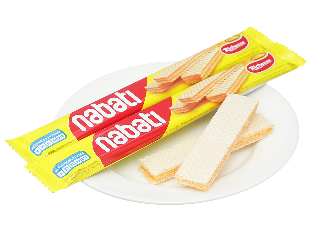 Bánh xốp nhân phô mai Nabati hộp 150g 14