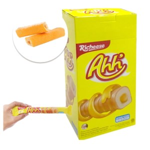 Bánh xốp phô mai Richeese Ahh Triple hộp 160g