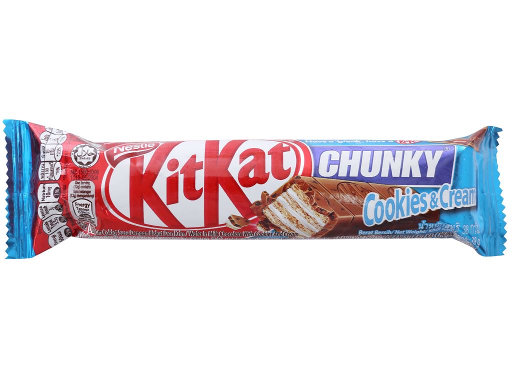 Bánh xốp phủ socola KitKat 38g giá tốt tại Bách hoá XANH Bánh Xốp Phủ Socola Kitkat 38G Giá Tốt Tại Bách Hoá Xanh