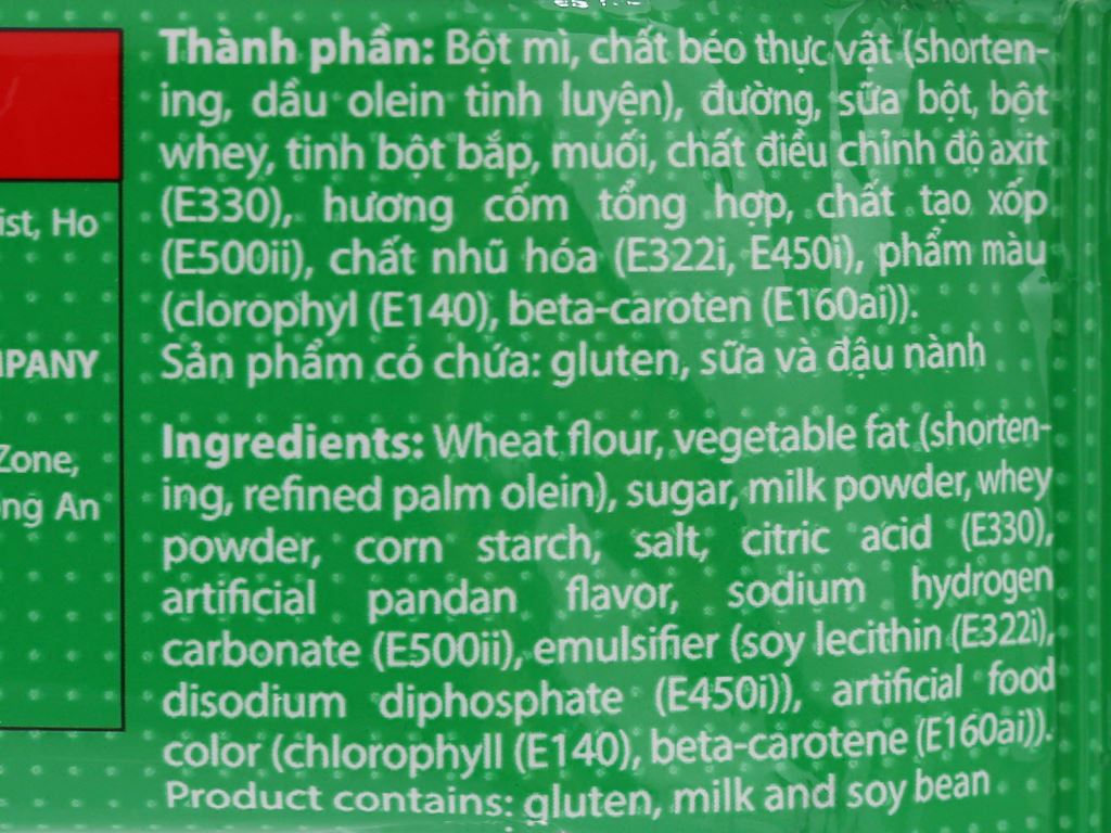 Bánh kem xốp hương cốm Roppy 54g giá tốt tại Bách hoá XANH