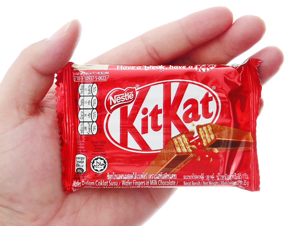 Bánh xốp phủ socola KitKat gói 35g (từ 3 tuổi) 20