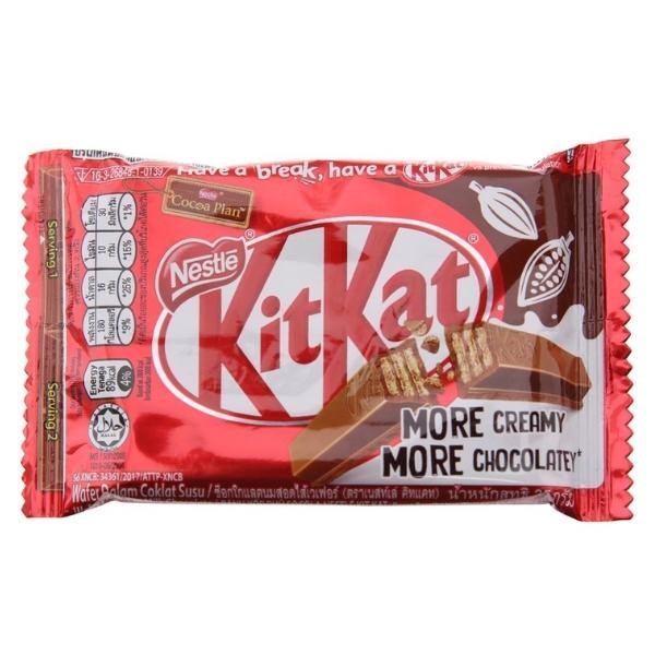 Bánh Xốp Phủ Socola Kitkat Gói 35G (Từ 3 Tuổi)