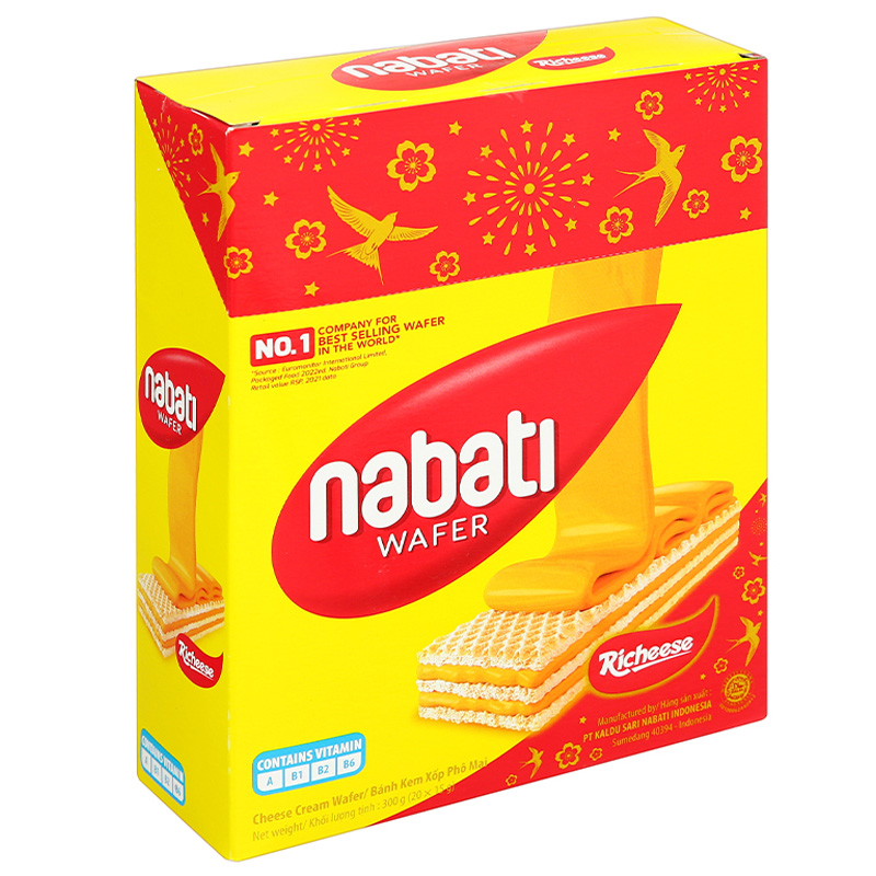 Bánh xốp Nabati phô mai