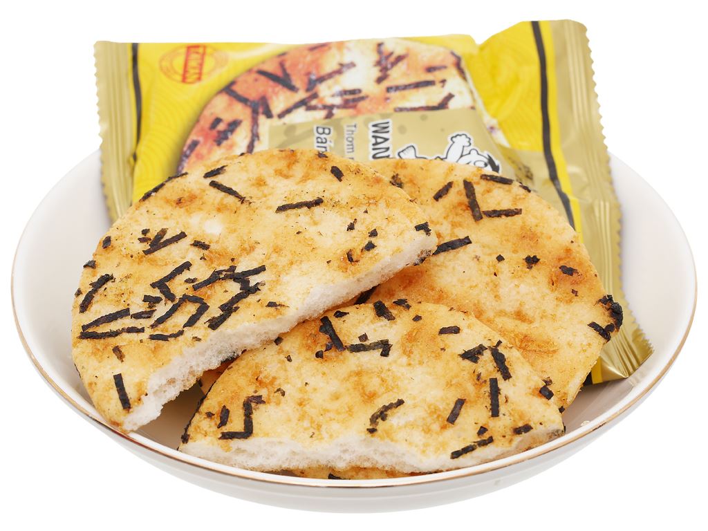 Bánh gạo rong biển Want Want gói 118g 9