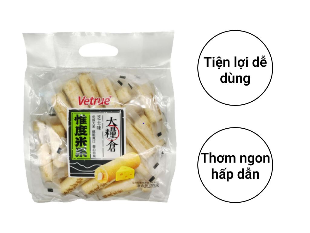 Bánh gạo vị rau củ Rice Fruit gói 228g tại Bách hóa XANH