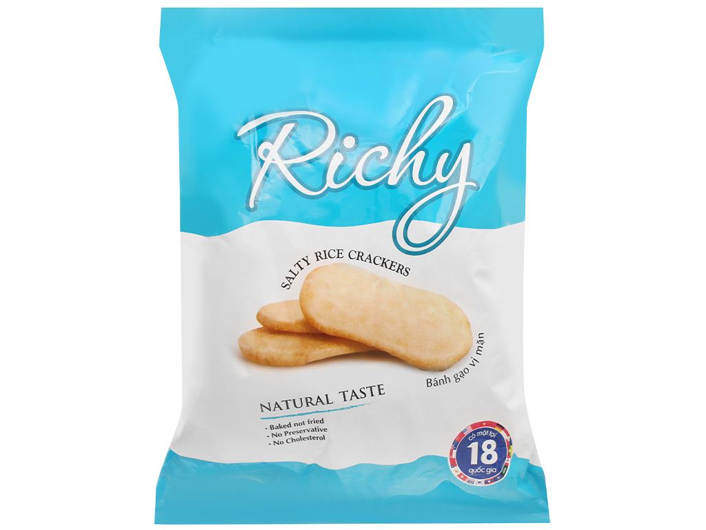 Bánh gạo mặn giòn Richy 150g giá tốt tại Bách hoá XANH