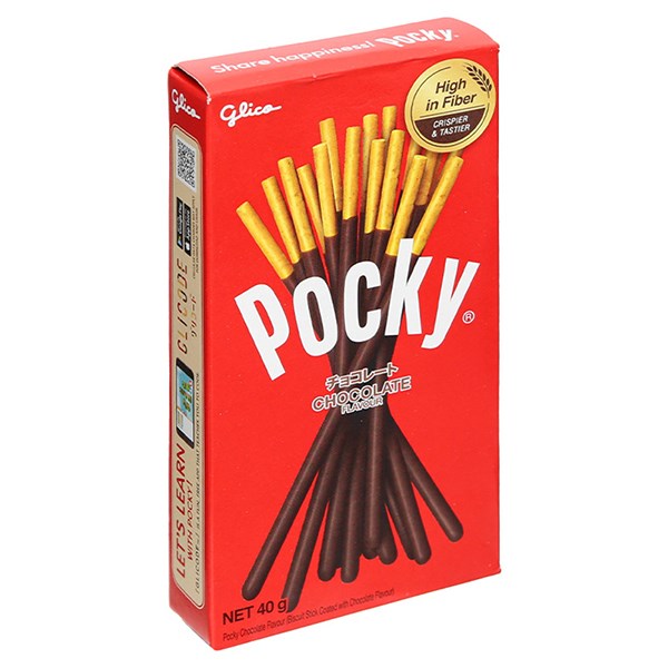 Bánh Que Glico Pocky Vị Socola Hộp 40G (Từ 3 Tuổi)