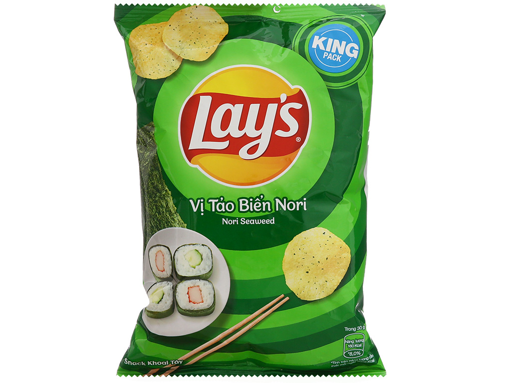 Snack khoai tảo biển Lay's 50g giá tốt tại Bách hoá XANH