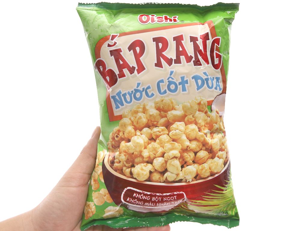 Snack bắp nước cốt dừa Oishi 40g giá tốt tại Bách hoá XANH