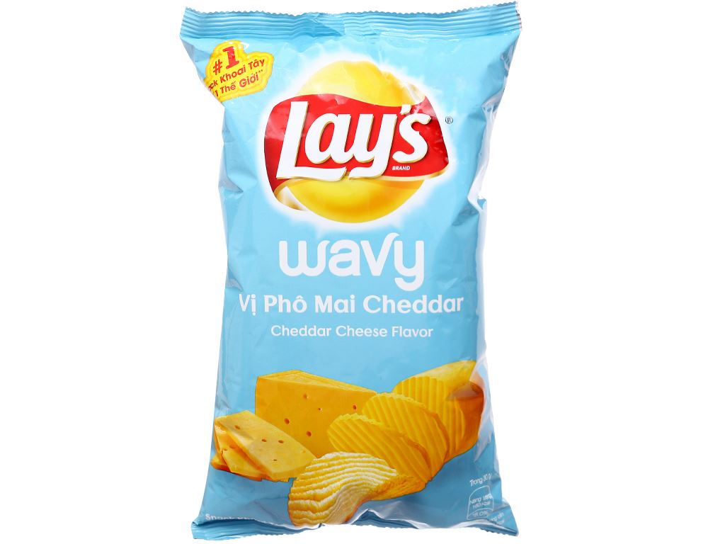 Snack Vị Phô Mai Cheddar Lay'S 95G Giá Tốt Tại Bách Hoá Xanh
