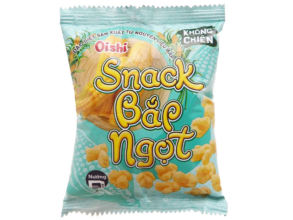 Snack bắp ngọt hiệu Oishi gói 8g giá tốt tại Bách hoá XANH