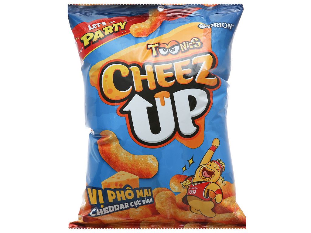 Snack Vị Phô Mai Toonies Cheezup Gói 70G Tại Bách Hoá Xanh