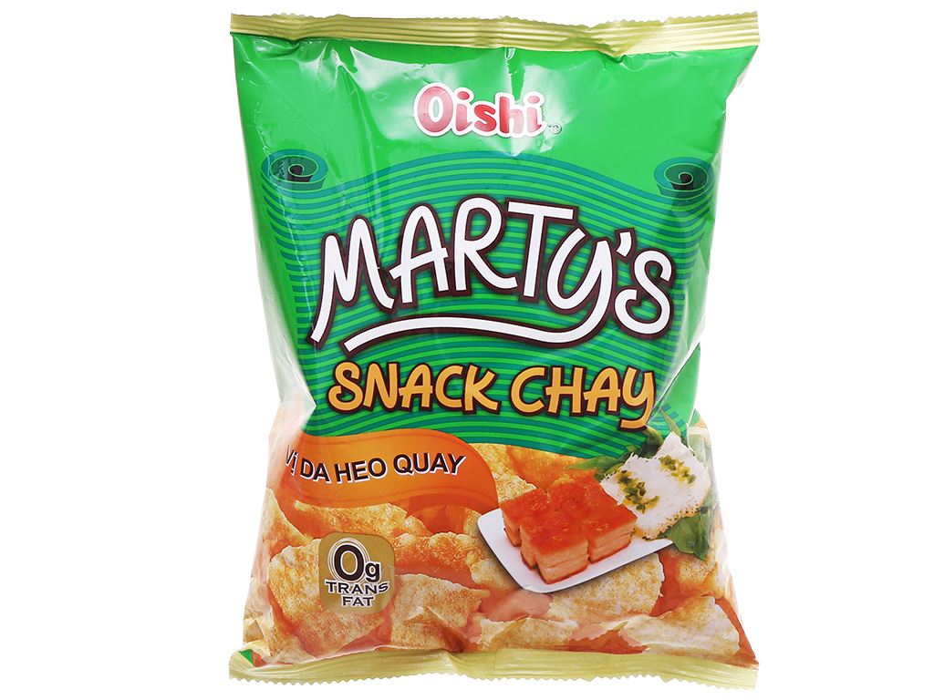 Snack Oishi Marty'S Vị Da Heo 39G Giá Tốt Tại Bách Hoá Xanh