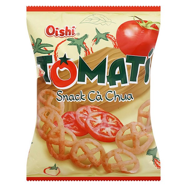 Snack Vị Cà Chua Oishi Tomati 35G (Từ 3 Tuổi)