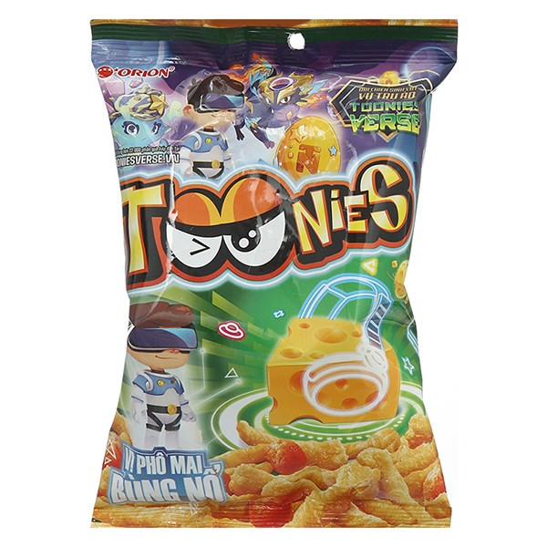 Snack Vị Phô Mai Orion Toonies 35G (Từ 2 Tuổi)