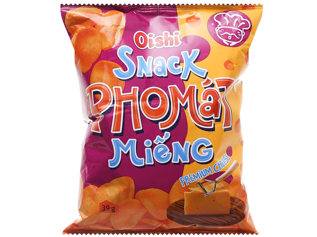 Snack pho mát miếng Oishi gói 39g giá tốt tại Bách hoá XANH