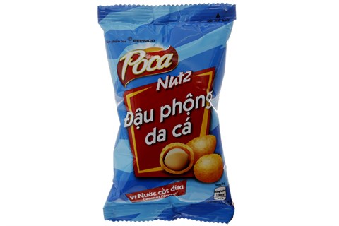 Đậu phộng da cá Poca Nutz vị Nước Cốt Dừa 45g