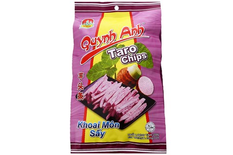 Khoai môn sấy Quỳnh Anh gói 200g