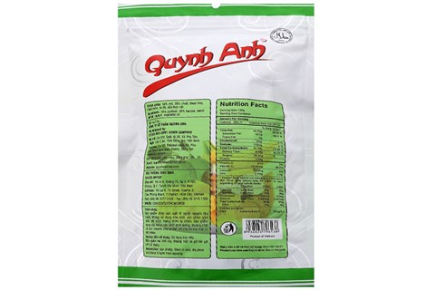 Trái cây sấy Quỳnh Anh gói 100g