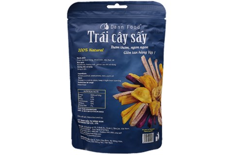 Trái cây sấy Đỉnh Nam gói 100g