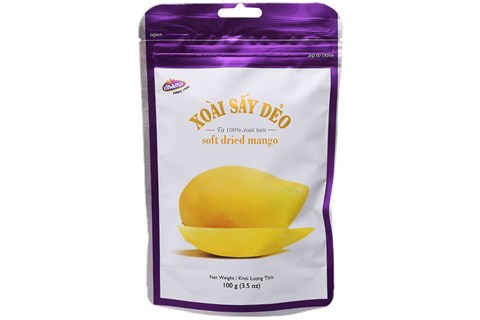 Xoài sấy dẻo Vinamit gói 100g