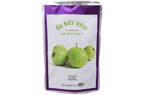 Ổi sấy dẻo Vinamit gói 100g