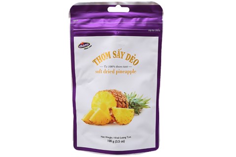 Thơm sấy dẻo Vinamit gói 100g