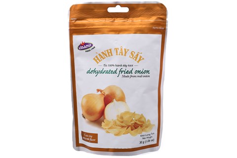Hành Tây Sấy Vị Cua Cay Vinamit Gói 30g