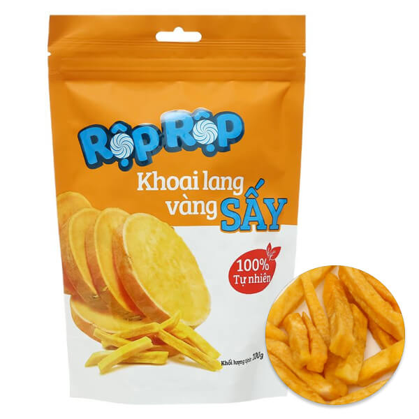Khoai lang vàng sấy Rộp Rộp 100g