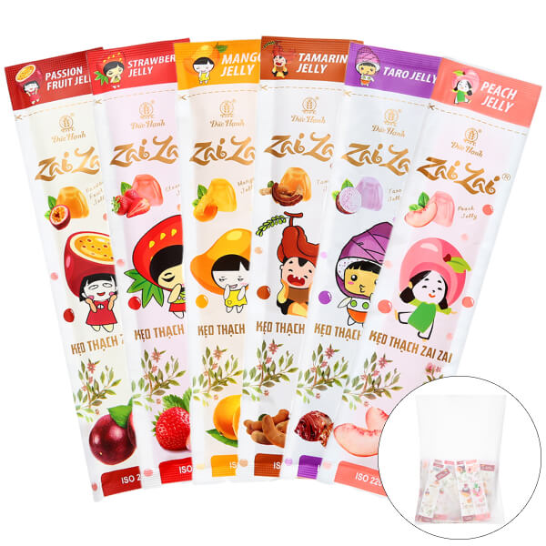Kẹo thạch Zai Zai Đức Hạnh thanh dài