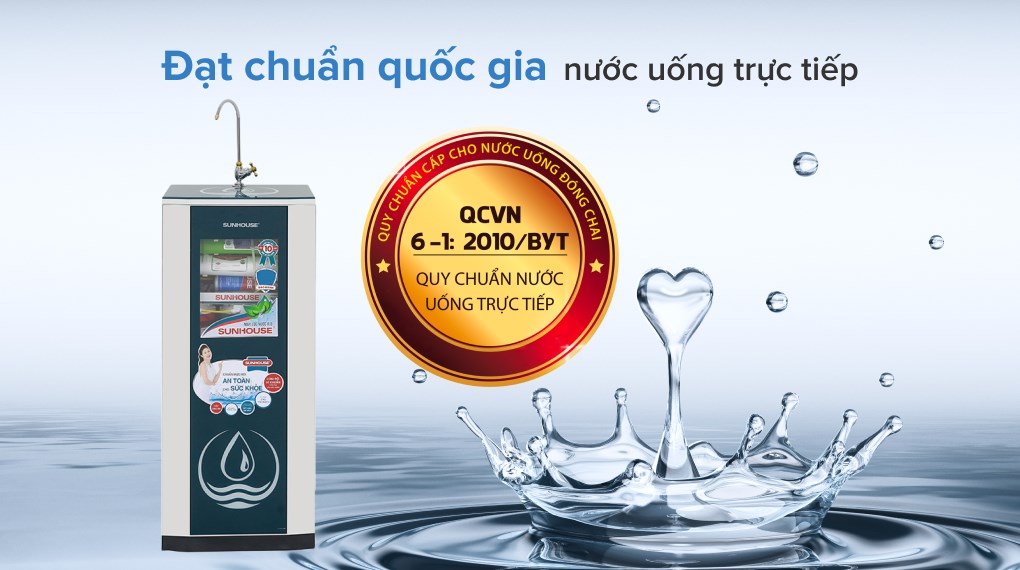 Máy lọc nước RO Sunhouse SHR88210K 10 lõi