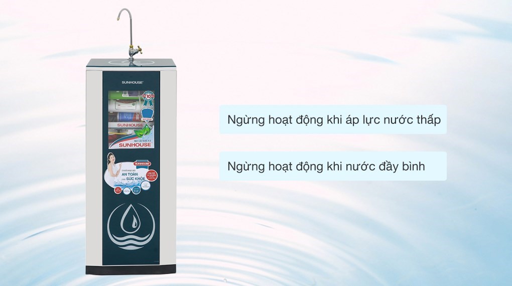Máy lọc nước RO Sunhouse SHR88210K 10 lõi