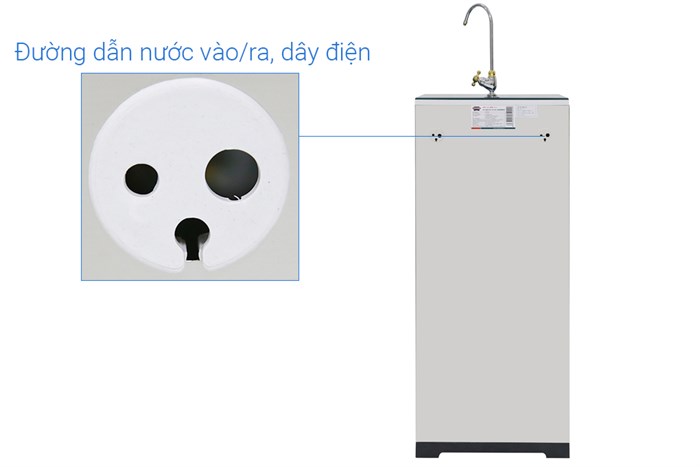 Máy lọc nước RO Sunhouse SHR88210K 10 lõi Màu Bạc