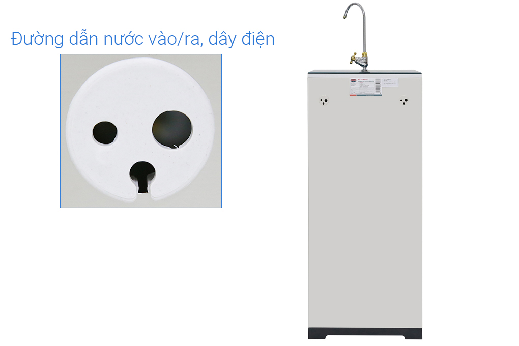 Máy lọc nước RO Sunhouse SHR88210K 10 lõi Màu Bạc