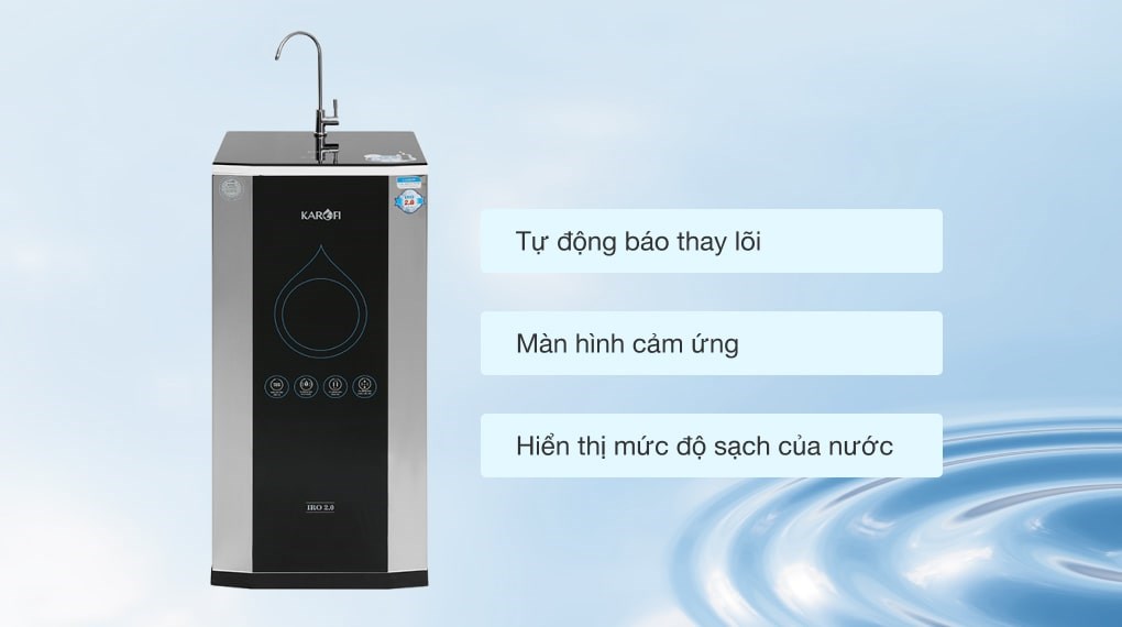 Máy lọc nước RO Karofi K9IQ 2.0 9 lõi