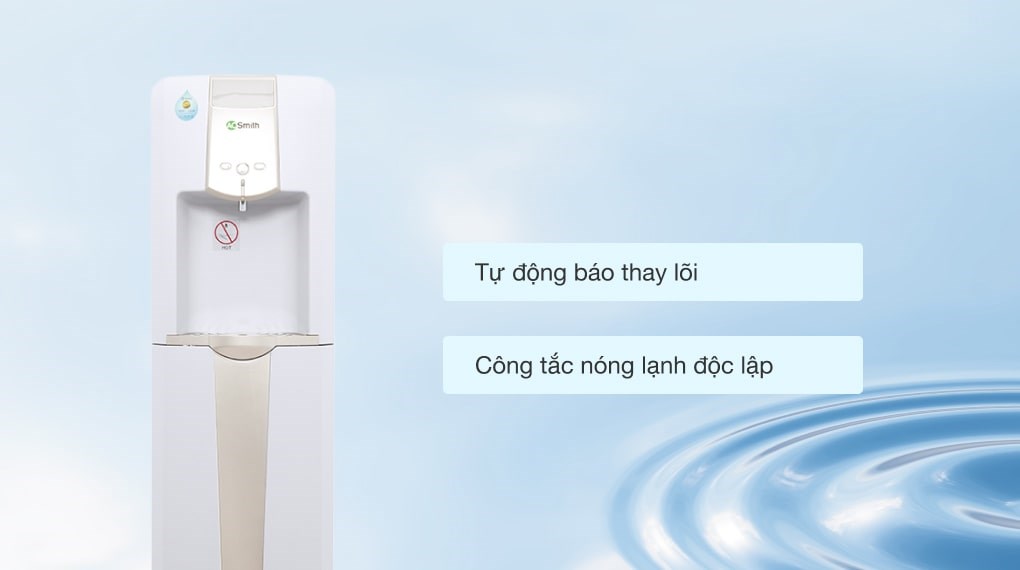 Máy lọc nước RO nóng nguội lạnh AOSmith ADR75-V-ET-1 5 lõi