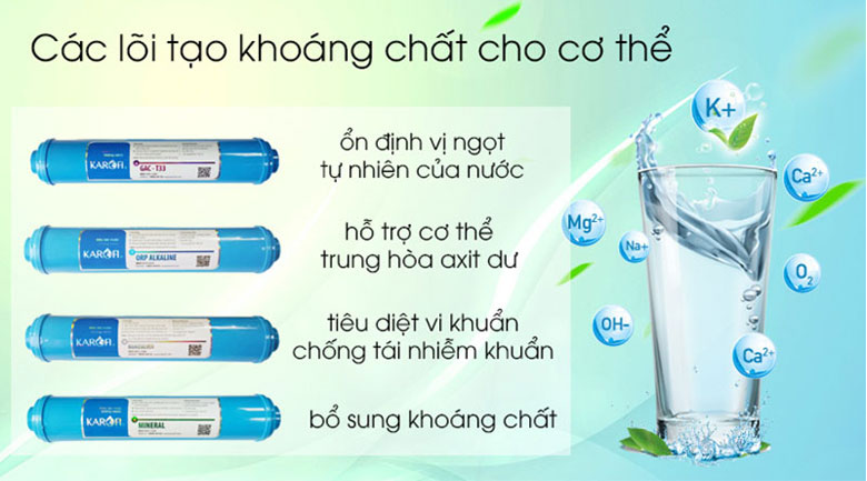 Máy lọc nước RO Karofi KSI80-A 8 lõi - 17