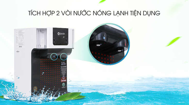 Máy lọc nước RO có nước nóng AOSmith Z7 5 lõi
