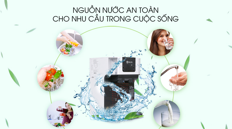 Máy lọc nước RO có nước nóng AOSmith Z7 5 lõi