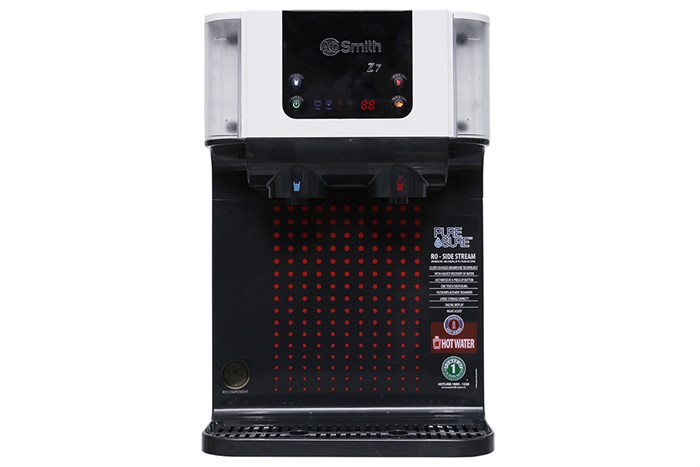 Máy lọc nước RO có nước nóng AOSmith Z7 5 lõi Màu Trắng - Đen