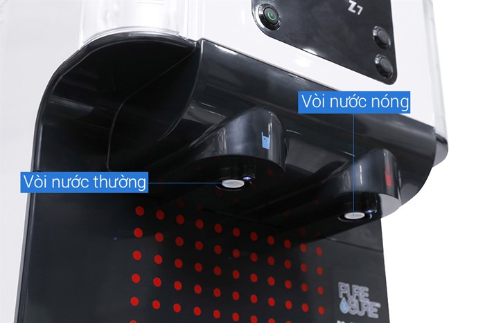 Máy lọc nước RO có nước nóng AOSmith Z7 5 lõi Màu Trắng - Đen