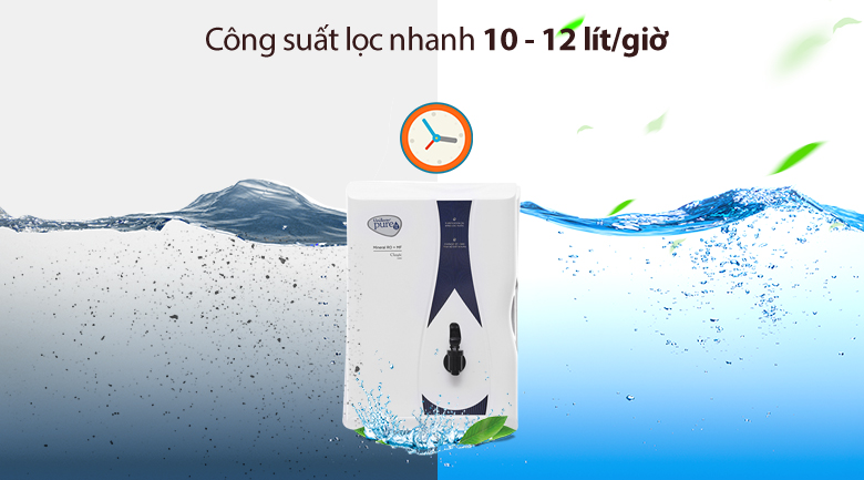 Máy lọc nước RO+MF Pureit Casa Mineral 6 lõi